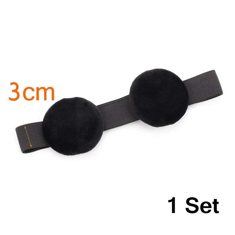 Edge Melt Band With Ear Protector For Lace Wigs 3Pcs Elastic Band With Logo Personalized For Laying Lace Edge Slayer Hair Band